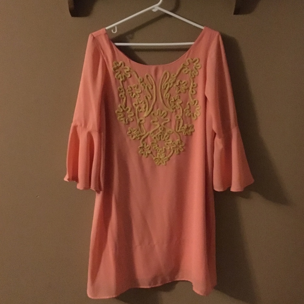 Orange/Salmon Dress
